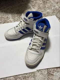 ★ドリーム2号館★ 　ジモティー割引　adidas/フォーラムミッド ハイカットスニーカー/27.5cm/BLU Adidas forum mid（メンズスニーカー）｜シューズ | ファッション の