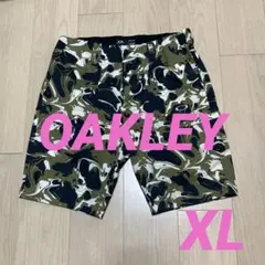 オークリー　ゴルフ　パンツ　ショートパンツ　us L カモフラ