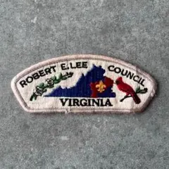 アメリカ ボーイスカウト ロバート・E・リー・カウンシル ショルダー ワッペン