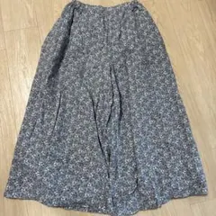 SamansaMos2 サマンサモスモス　花柄キュロットスカート　フリーサイズ