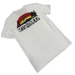 ディースクエアード DSQUARED2 Tシャツ 半袖 ロゴ 白 バックプリント