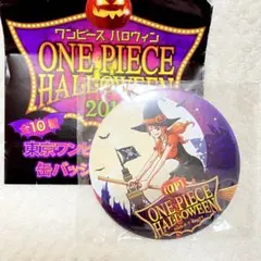 ONE PIECE 東京ワンピースタワー限定缶バッジ ハロウィン2017 ナミ