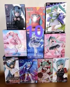 初音ミク 桜ミク 美少女フィギュア　まとめ売り　セット売り　10点