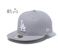 New Era 59FIFTY LAキャップ グレー