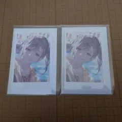 叶チェキ2枚
