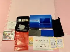 2700【デュアル】Newニンテンドー3DSLLメタリックブルー 上下IPS液晶 