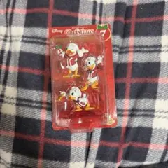 Disney ドナルドダック クリスマスフィギュア 3体セット