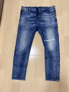 DIESEL ダメージ加工デニム　W40
