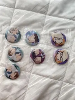 ハイキュー！！ 缶バッジ 月島蛍 及川徹 白布賢二郎❌五色工❌二口堅治 青根高伸