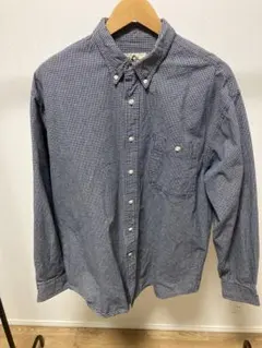 エディーバウア　チェック柄長袖シャツ L