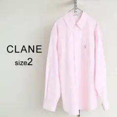 CLANE LOGO BUTTON-DOWN BASIC SHIRTS サイズ2