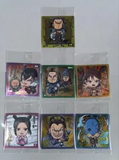 7枚セット　キングダムシールウエハース