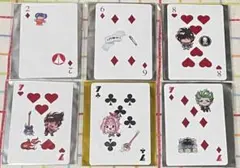 裏マクロス超時空フェスティバル マクフェス 購入特典トランプ風カード 6種