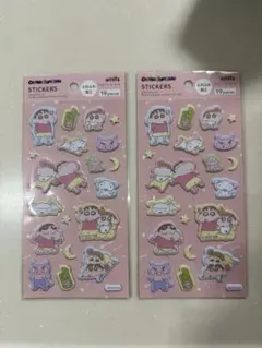 未開封　クレヨンしんちゃん　クレしん　ぷっくりステッカー　シール　キャラクター