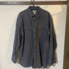 L.L.Bean 長袖シャツ グレー L.REG