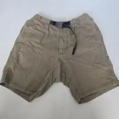 Gramicci　カーキー　ショートパンツ 調整可能ドローコード