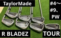 TaylorMadeロケットブレイズツアー アイアンセット　#4〜#P 7本 アイアンセット テーラーメイド ROCKET BLADEZ TOUR(ロケット