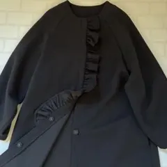 コート ノーカラージャケット