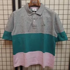 【美品】LACOSTE LIVE Panel S/S Polo Shirtsのサムネイル