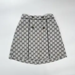 美品✨　GUCCI グッチ キッズ　スカートGGモノグラム ビー　蜂　サイズ12のサムネイル