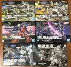 ガンプラまとめ売り 6種セット MG RG HG - メルカリ