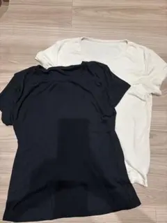 値下げ　シールームリン　シアーTシャツ　ブラック　キナリ　セット