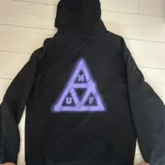 HUF ブラック パーカー Lサイズ