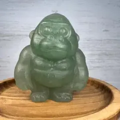 天然石 愛嬌のあるゴリラくん 水晶 - メルカリ