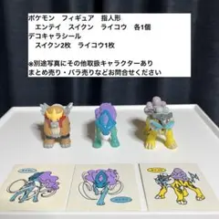 ポケモン　フィギュア　指人形　デコキャラシール