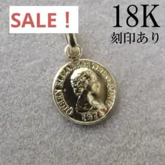 コインネックレス k18