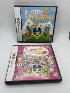 【2本セット】たまごっちのプチプチおみせっち＆ごひーきに DSソフト