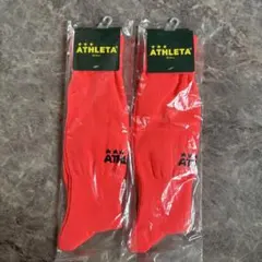 ATHLETA サッカーソックス FRE 22-24cm ２足