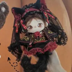 20cmぬいぐるみ用着せ替えレディーコスチュームぬい服