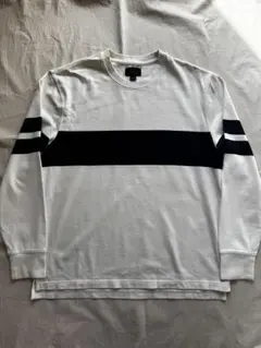 J.CREW ホワイト　長袖カットソー L