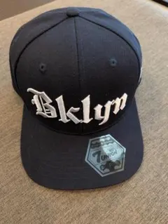 7 UNION Bkllyn スナップバックキャップ ネイビーのサムネイル
