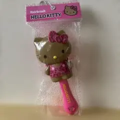 【新品未開封】サンリオHELLOKITTY ダイカットヘアブラシ日焼けギャル