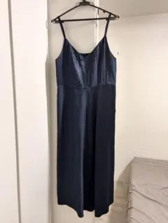 ZARA キャミワンピース ネイビー XS