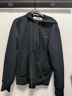 PLAY COMME des GARCONS ジップパーカー 블랙