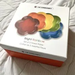 LE CREUSET 14cm Flower Plate 5枚セット - メルカリ