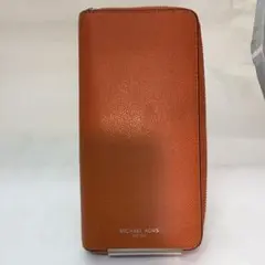 ❣️最終値下げ❣️‼️美品‼️ マイケルコース　ラウンドファスナー長財布　オレンジ