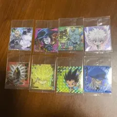 HUNTER×HUNTER にふぉるめーしょん　ウエハースシール　8枚セット