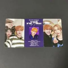 INI トレカ THEFRAME 封入　田島将吾　通常　IDカード