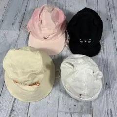 キッズ キャップ 4点セット 帽子 まとめ売り