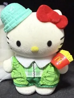 マクドナルド ハローキティ ぬいぐるみ フライドポテト付き