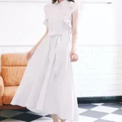 Rirandture〈POLO BCSコラボ〉フリルシャツワンピース - メルカリ