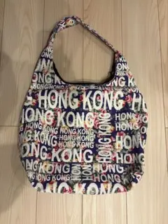 HONG KONG 花柄 トートバッグ