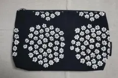 マリメッコ　プケッティ/Puketti ポーチ(ブラック)