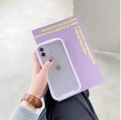 スマホケース i Face風 iPhone 11 パープル