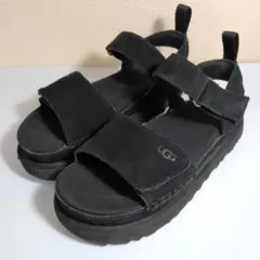 UGG　アグ　ゴールデンスター　サンダル　ブラック　23.5cm