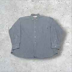 old stussy 90s ギンガムチェックシャツ　stussy sport